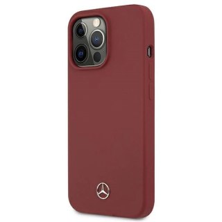 Etui Mercedes Silicone Line na iPhone 13 Pro / iPhone 13 - czerwone