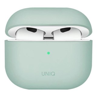 Etui UNIQ Lino na AirPods 3 - zielone