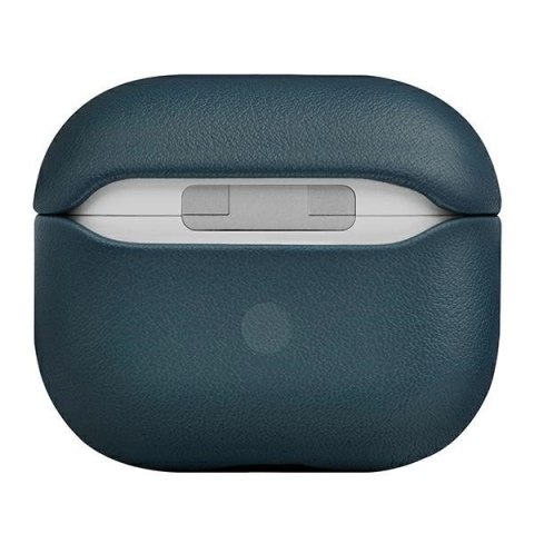Etui UNIQ Terra Genuine Leather na AirPods 3 - niebieskie Etui UNIQ Terra Genuine Leather na AirPods 3 - niebieskie
