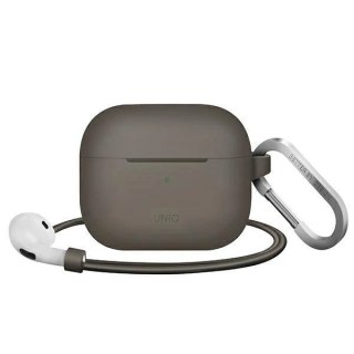 Etui UNIQ Vencer Silicone na AirPods 3 - beżowe