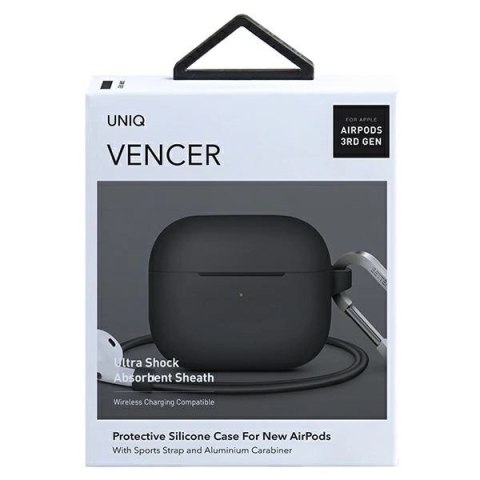 Etui UNIQ Vencer Silicone na AirPods 3 - szare Etui UNIQ Vencer Silicone na AirPods 3 - szare