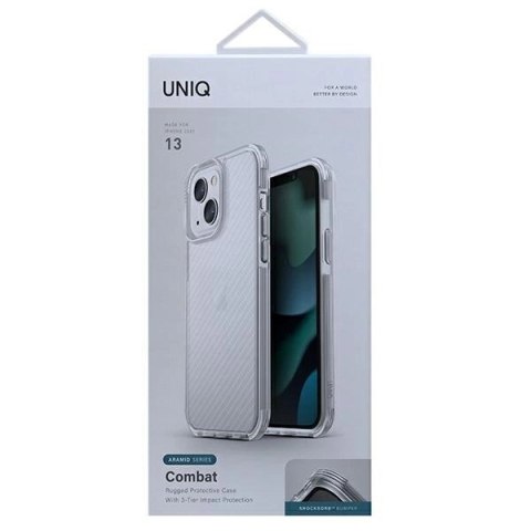 Etui Uniq Combat na iPhone 13 - przezroczyste