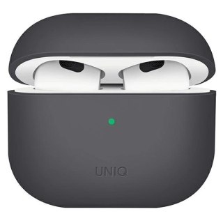 Etui Uniq Lino Silicone na AirPods 3 - szare