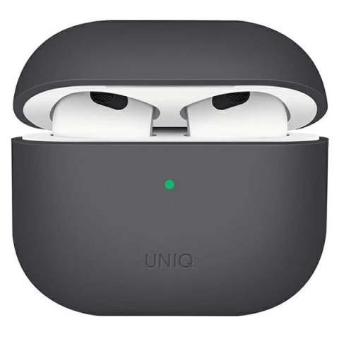 Etui Uniq Lino Silicone na AirPods 3 - szare Etui Uniq Lino Silicone na AirPods 3 - szare