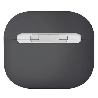 Etui Uniq Lino Silicone na AirPods 3 - szare
