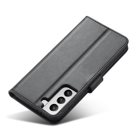 Magnet Case elegancki futerał etui pokrowiec z klapką i funkcją podstawki Samsung Galaxy S22 Ultra czarny Magnet Case elegancki futerał etui pokrowiec z klapką i funkcją podstawki Samsung Galaxy S22 Ultra czarny