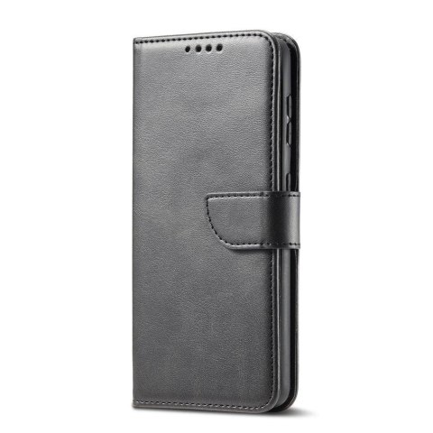 Magnet Case elegancki futerał etui pokrowiec z klapką i funkcją podstawki Samsung Galaxy S22 Ultra czarny Magnet Case elegancki futerał etui pokrowiec z klapką i funkcją podstawki Samsung Galaxy S22 Ultra czarny