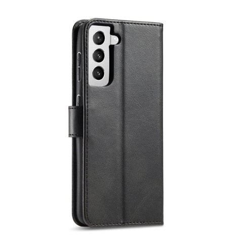 Magnet Case elegancki futerał etui pokrowiec z klapką i funkcją podstawki Samsung Galaxy S22 Ultra czarny Magnet Case elegancki futerał etui pokrowiec z klapką i funkcją podstawki Samsung Galaxy S22 Ultra czarny