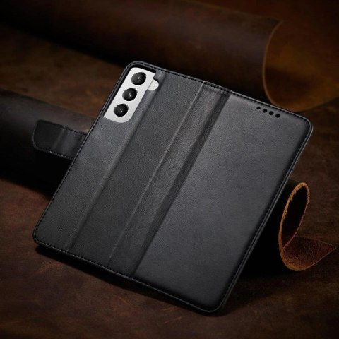 Magnet Case elegancki futerał etui pokrowiec z klapką i funkcją podstawki Samsung Galaxy S22 Ultra czarny Magnet Case elegancki futerał etui pokrowiec z klapką i funkcją podstawki Samsung Galaxy S22 Ultra czarny