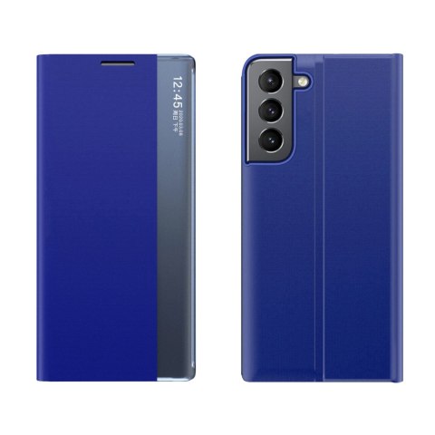 New Sleep Case pokrowiec etui z klapką z funkcją podstawki Samsung Galaxy S22 niebieski New Sleep Case pokrowiec etui z klapką z funkcją podstawki Samsung Galaxy S22 niebieski