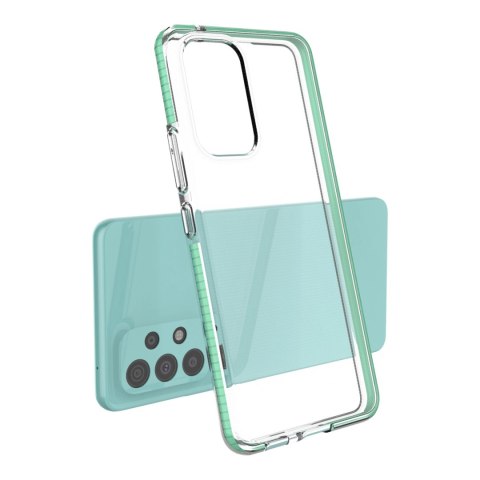 Spring Case pokrowiec żelowe etui z kolorową ramką do Samsung Galaxy A53 5G czarny Spring Case pokrowiec żelowe etui z kolorową ramką do Samsung Galaxy A53 5G czarny