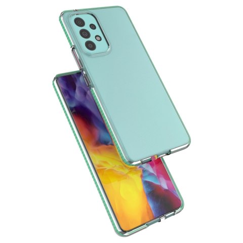 Spring Case pokrowiec żelowe etui z kolorową ramką do Samsung Galaxy A53 5G czarny Spring Case pokrowiec żelowe etui z kolorową ramką do Samsung Galaxy A53 5G czarny