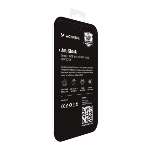 Wozinsky Anti Shock pancerne etui do Samsung Galaxy S22+ (S22 Plus) przezroczysty