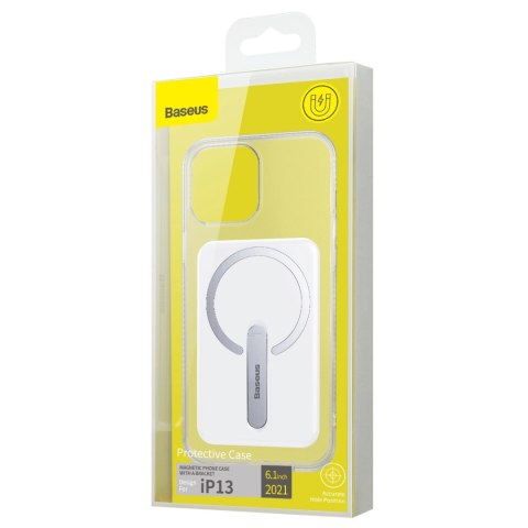 Baseus magnetyczne etui, obudowa Magnetic Phone Case iPhone 13 (6,1" 2021) przezroczysty Baseus magnetyczne etui, obudowa Magnetic Phone Case iPhone 13 (6,1" 2021) przezroczysty