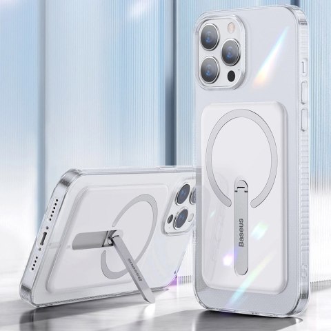 Baseus magnetyczne etui, obudowa Magnetic Phone Case iPhone 13 (6,1" 2021) przezroczysty Baseus magnetyczne etui, obudowa Magnetic Phone Case iPhone 13 (6,1" 2021) przezroczysty