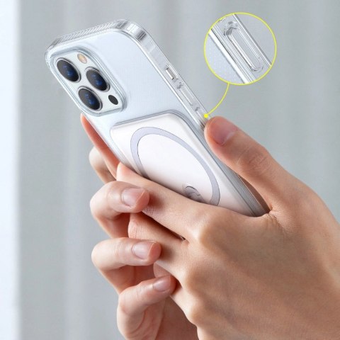 Baseus magnetyczne etui, obudowa Magnetic Phone Case iPhone 13 (6,1" 2021) przezroczysty Baseus magnetyczne etui, obudowa Magnetic Phone Case iPhone 13 (6,1" 2021) przezroczysty