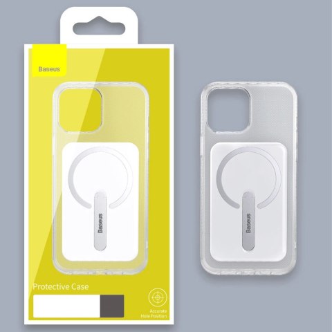 Baseus magnetyczne etui, obudowa Magnetic Phone Case iPhone 13 (6,1" 2021) przezroczysty Baseus magnetyczne etui, obudowa Magnetic Phone Case iPhone 13 (6,1" 2021) przezroczysty