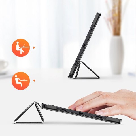 DUX DUCIS Domo składany pokrowiec etui na tablet z funkcją Smart Sleep podstawka Samsung Galaxy Tab A8 10,5'' 2021 czarny DUX DUCIS Domo składany pokrowiec etui na tablet z funkcją Smart Sleep podstawka Samsung Galaxy Tab A8 10,5'' 2021 czarny