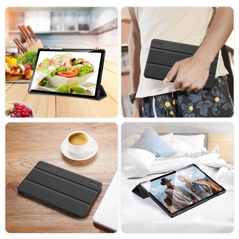 DUX DUCIS Domo składany pokrowiec etui na tablet z funkcją Smart Sleep podstawka Samsung Galaxy Tab A8 10,5'' 2021 czarny DUX DUCIS Domo składany pokrowiec etui na tablet z funkcją Smart Sleep podstawka Samsung Galaxy Tab A8 10,5'' 2021 czarny