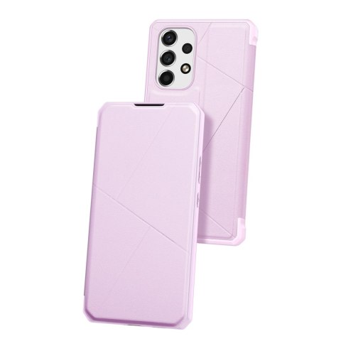 DUX DUCIS Skin X kabura etui pokrowiec z klapką Samsung Galaxy A73 różowy DUX DUCIS Skin X kabura etui pokrowiec z klapką Samsung Galaxy A73 różowy