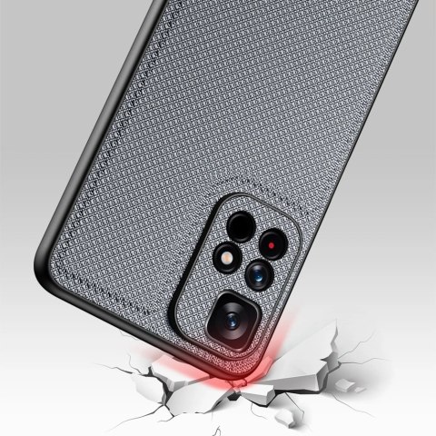 Dux Ducis Fino etui pokrowiec pokryty nylonowym materiałem Poco M4 Pro 5G niebieski Dux Ducis Fino etui pokrowiec pokryty nylonowym materiałem Poco M4 Pro 5G niebieski