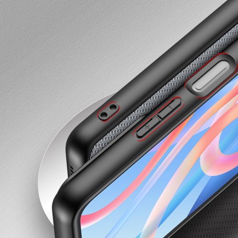 Dux Ducis Fino etui pokrowiec pokryty nylonowym materiałem Poco M4 Pro 5G niebieski Dux Ducis Fino etui pokrowiec pokryty nylonowym materiałem Poco M4 Pro 5G niebieski
