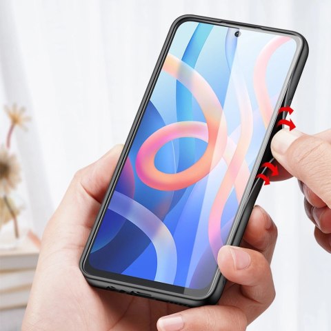 Dux Ducis Fino etui pokrowiec pokryty nylonowym materiałem Poco M4 Pro 5G niebieski Dux Ducis Fino etui pokrowiec pokryty nylonowym materiałem Poco M4 Pro 5G niebieski