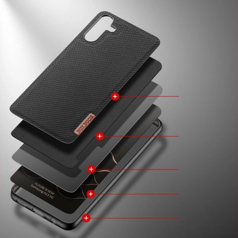 Dux Ducis Fino etui pokrowiec pokryty nylonowym materiałem Samsung Galaxy A13 5G czarny Dux Ducis Fino etui pokrowiec pokryty nylonowym materiałem Samsung Galaxy A13 5G czarny
