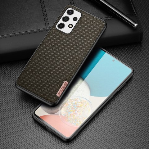 Dux Ducis Fino etui pokrowiec pokryty nylonowym materiałem Samsung Galaxy A73 zielony Dux Ducis Fino etui pokrowiec pokryty nylonowym materiałem Samsung Galaxy A73 zielony