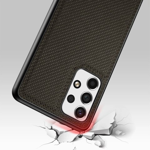 Dux Ducis Fino etui pokrowiec pokryty nylonowym materiałem Samsung Galaxy A73 zielony Dux Ducis Fino etui pokrowiec pokryty nylonowym materiałem Samsung Galaxy A73 zielony