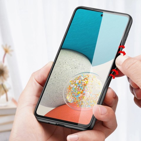 Dux Ducis Fino etui pokrowiec pokryty nylonowym materiałem Samsung Galaxy A73 zielony Dux Ducis Fino etui pokrowiec pokryty nylonowym materiałem Samsung Galaxy A73 zielony