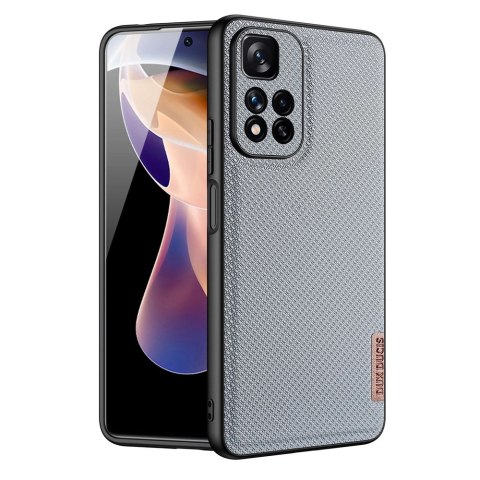 Dux Ducis Fino etui pokrowiec pokryty nylonowym materiałem Xiaomi Redmi Note 11 Pro+ 5G (China) / 11 Pro 5G (China) / Mi11i Hype Dux Ducis Fino etui pokrowiec pokryty nylonowym materiałem Xiaomi Redmi Note 11 Pro+ 5G (China) / 11 Pro 5G (China) / Mi11i Hype
