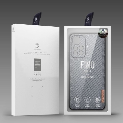 Dux Ducis Fino etui pokrowiec pokryty nylonowym materiałem Xiaomi Redmi Note 11 Pro+ 5G (China) / 11 Pro 5G (China) / Mi11i Hype Dux Ducis Fino etui pokrowiec pokryty nylonowym materiałem Xiaomi Redmi Note 11 Pro+ 5G (China) / 11 Pro 5G (China) / Mi11i Hype