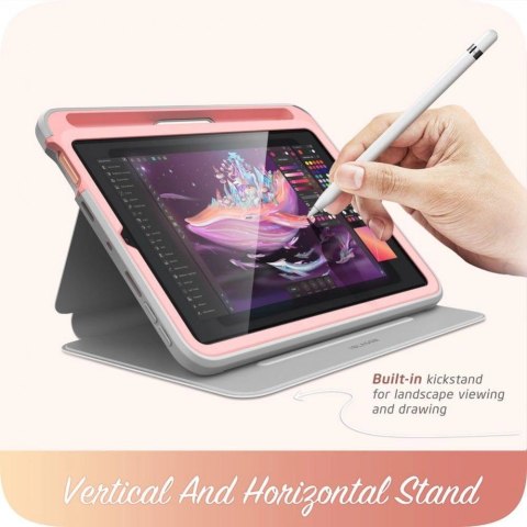 Etui Supcase Cosmo na iPad mini 6 2021 - różowy marmur Etui Supcase Cosmo na iPad mini 6 2021 - różowy marmur