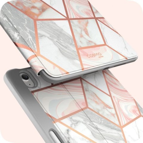 Etui Supcase Cosmo na iPad mini 6 2021 - różowy marmur Etui Supcase Cosmo na iPad mini 6 2021 - różowy marmur