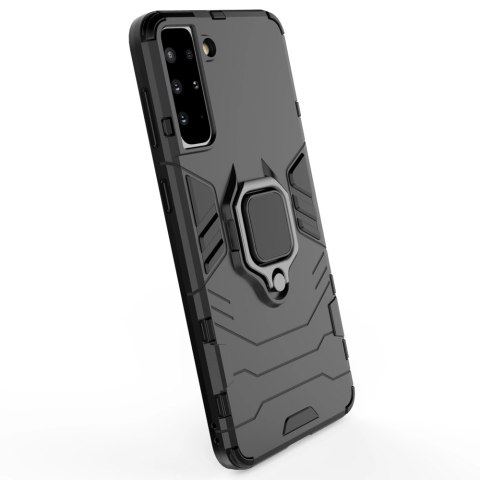 Ring Armor pancerne hybrydowe etui pokrowiec + magnetyczny uchwyt Samsung Galaxy S22 czarny Ring Armor pancerne hybrydowe etui pokrowiec + magnetyczny uchwyt Samsung Galaxy S22 czarny