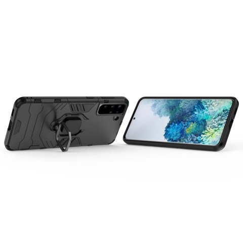 Ring Armor pancerne hybrydowe etui pokrowiec + magnetyczny uchwyt Samsung Galaxy S22 czarny Ring Armor pancerne hybrydowe etui pokrowiec + magnetyczny uchwyt Samsung Galaxy S22 czarny