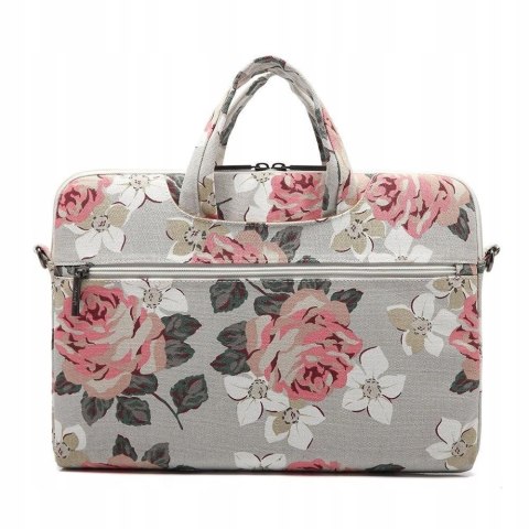 Torba Canvaslife Briefcase na laptopa 13-14'' - biało-różowa Torba Canvaslife Briefcase na laptopa 13-14'' - biało-różowa
