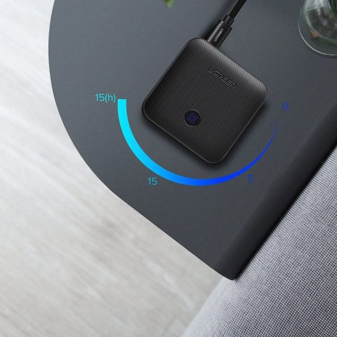 Ugreen 2w1 nadajnik / odbiornik Bluetooth 5.0 do muzyki czarny (CM144) Ugreen 2w1 nadajnik / odbiornik Bluetooth 5.0 do muzyki czarny (CM144)