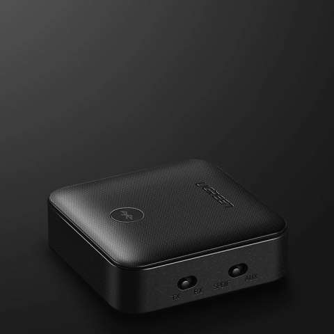 Ugreen 2w1 nadajnik / odbiornik Bluetooth 5.0 do muzyki czarny (CM144) Ugreen 2w1 nadajnik / odbiornik Bluetooth 5.0 do muzyki czarny (CM144)