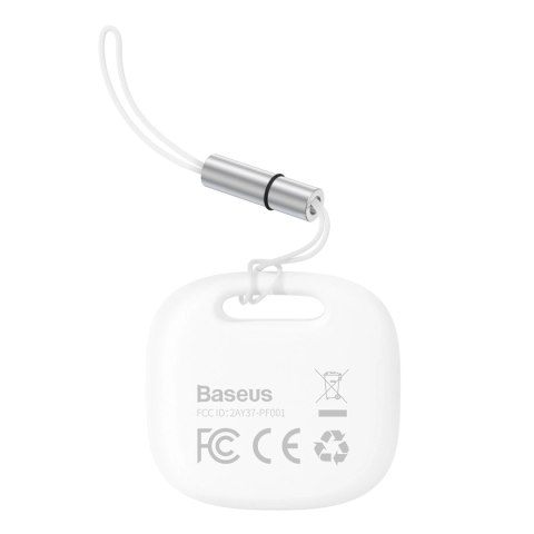 Baseus T2 Pro inteligentny lokalizator GPS do kluczy torebki dla dziecka biały (FMTP000002) Baseus T2 Pro inteligentny lokalizator GPS do kluczy torebki dla dziecka biały (FMTP000002)