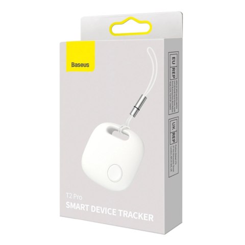 Baseus T2 Pro inteligentny lokalizator GPS do kluczy torebki dla dziecka biały (FMTP000002) Baseus T2 Pro inteligentny lokalizator GPS do kluczy torebki dla dziecka biały (FMTP000002)