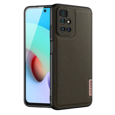 Dux Ducis Fino etui pokrowiec pokryty nylonowym materiałem Xiaomi Redmi 10 zielony Dux Ducis Fino etui pokrowiec pokryty nylonowym materiałem Xiaomi Redmi 10 zielony