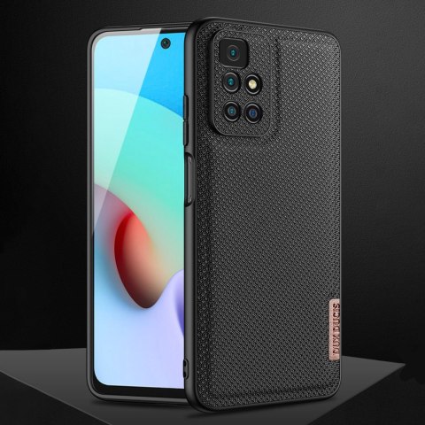 Dux Ducis Fino etui pokrowiec pokryty nylonowym materiałem Xiaomi Redmi 10 zielony Dux Ducis Fino etui pokrowiec pokryty nylonowym materiałem Xiaomi Redmi 10 zielony