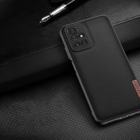 Dux Ducis Fino etui pokrowiec pokryty nylonowym materiałem Xiaomi Redmi 10 zielony Dux Ducis Fino etui pokrowiec pokryty nylonowym materiałem Xiaomi Redmi 10 zielony