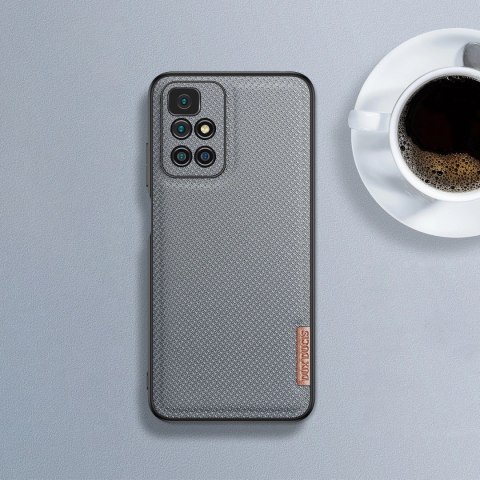 Dux Ducis Fino etui pokrowiec pokryty nylonowym materiałem Xiaomi Redmi 10 zielony Dux Ducis Fino etui pokrowiec pokryty nylonowym materiałem Xiaomi Redmi 10 zielony