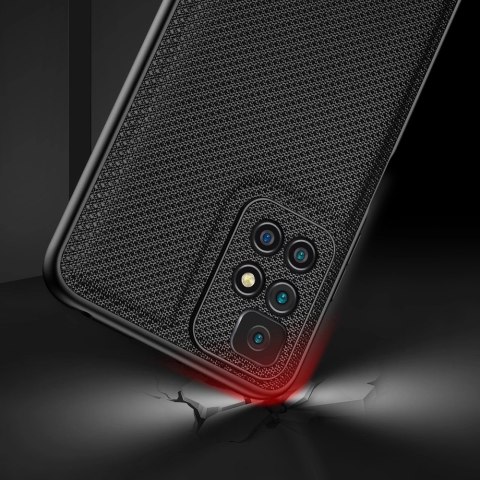 Dux Ducis Fino etui pokrowiec pokryty nylonowym materiałem Xiaomi Redmi 10 zielony Dux Ducis Fino etui pokrowiec pokryty nylonowym materiałem Xiaomi Redmi 10 zielony