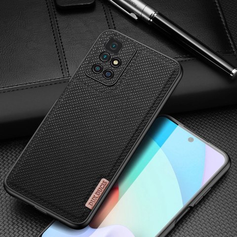 Dux Ducis Fino etui pokrowiec pokryty nylonowym materiałem Xiaomi Redmi 10 zielony Dux Ducis Fino etui pokrowiec pokryty nylonowym materiałem Xiaomi Redmi 10 zielony
