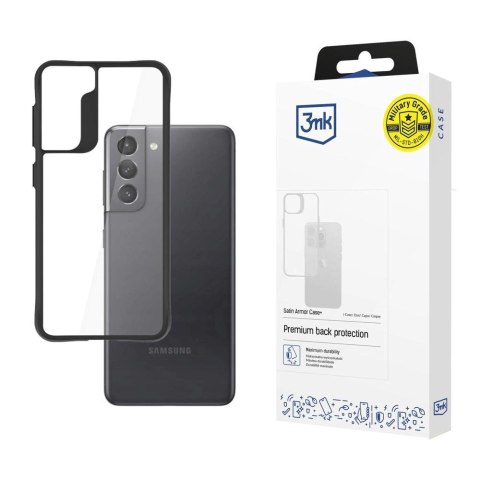 Etui 3mk Satin Armor Case+ na Samsung Galaxy S21 5G - przezroczyste Etui 3mk Satin Armor Case+ na Samsung Galaxy S21 5G - przezroczyste