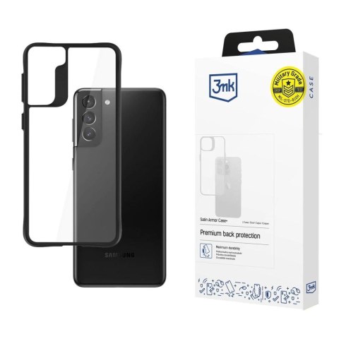 Etui 3mk Satin Armor Case+ na Samsung Galaxy S21+ 5G - przezroczyste Etui 3mk Satin Armor Case+ na Samsung Galaxy S21+ 5G - przezroczyste